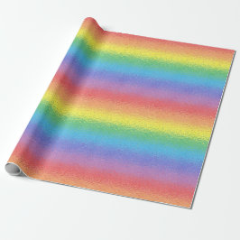 Mattiertes Regenbogen-Verpackungs-Papier Geschenkpapier