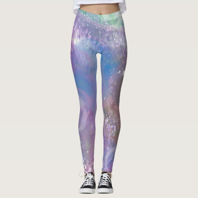 Mattiertes Träumen Leggings (Vorderseite)