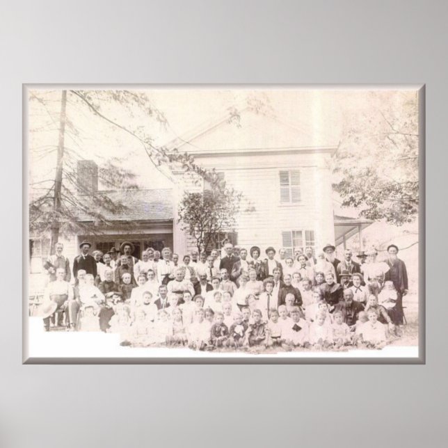 Mattison Wiedersehen 1908 Gains, PA Poster (Vorne)