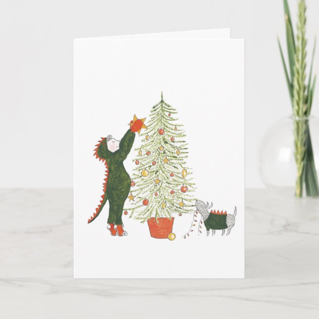 Matty and Ty Christmas card Karte (Vorderseite)