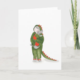 Matty und Ty-Umarmkarte Karte