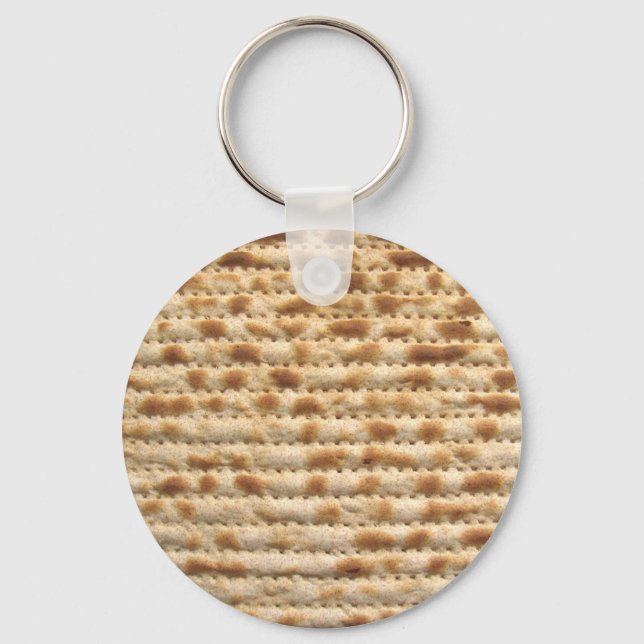 Matzah Biscuit Brot Schlüsselanhänger (Vorderseite)