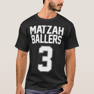 Matzah Ller 3 Lustige jüdische Sketll Team Matzo  T-Shirt