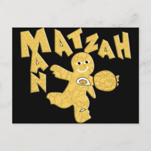 Matzah Man Postkarte