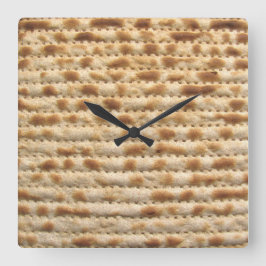 Matzah Quadratische Wanduhr