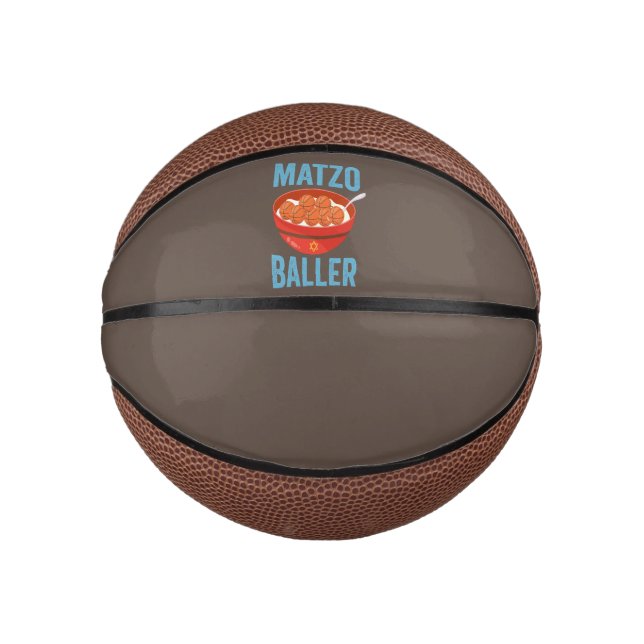 Matzo Baller Funny Basketball Hanukkah Geschenk (Vorderseite)