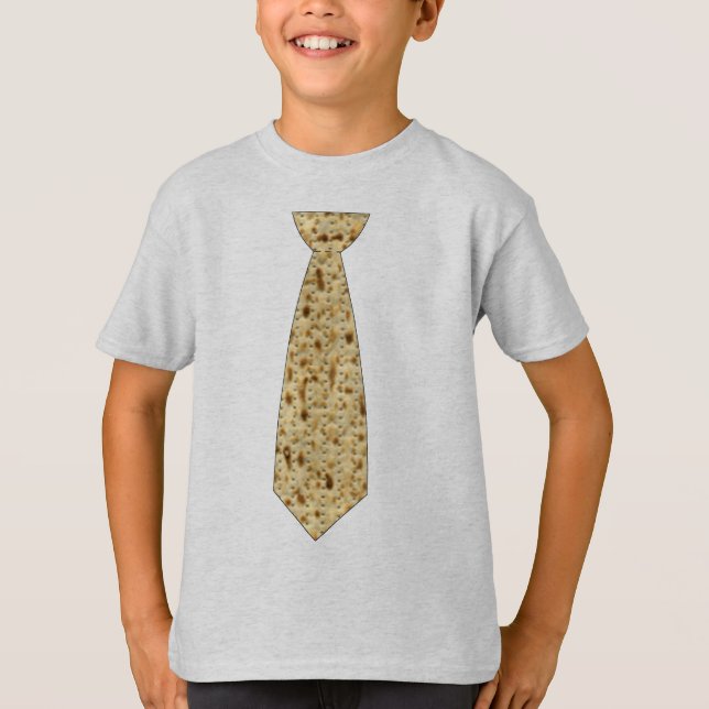 Matzo Passover Krawatte T-Shirt (Vorderseite)