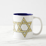 Matzoh-Davidsstern Zweifarbige Tasse<br><div class="desc">Passahfest Matzoh Davidsstern Für die jüdischen Feiertage ist für das pesach seder und eine jüdische Grußkarte des Spaßes,  eine Wohngestaltung,  ein Babykleid oder ein T - Shirt für die Familie entzückend.</div>