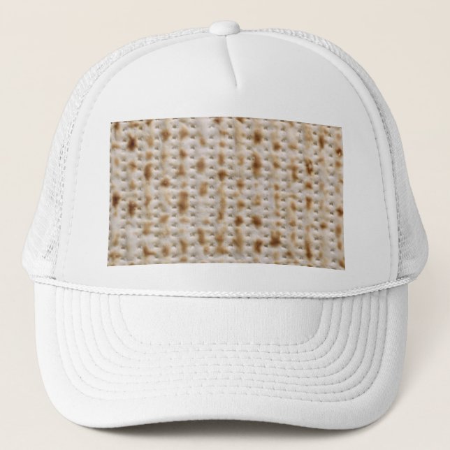 Matzoh Kippah Passahfest Pesach Seder Hut Truckerkappe (Vorderseite)