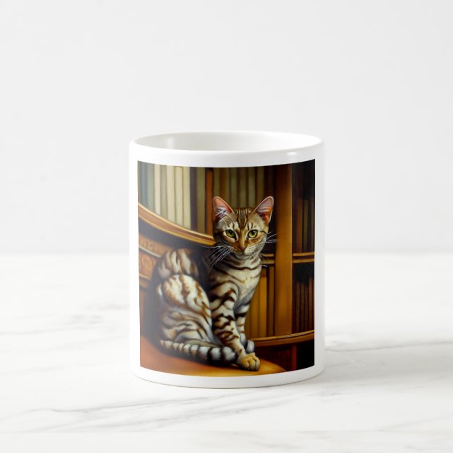 Mau Cat Kaffeetasse (Mittel)