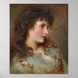 Maud (elegantes weibliches Portrait) Poster