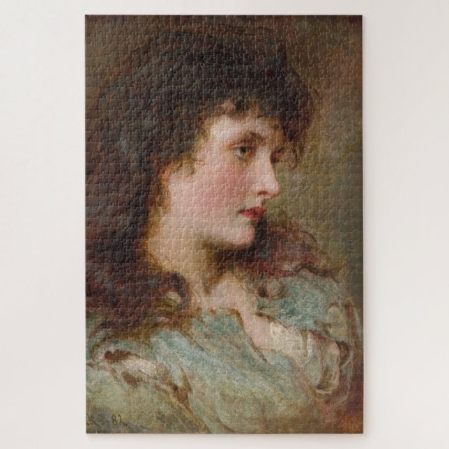 Maud (elegantes weibliches Portrait) Puzzle (Vertikal)