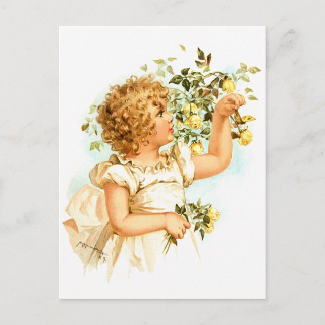 Maud Humphrey: Englisch Child Postkarte (Vorderseite)