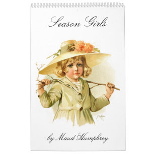 Maud Humphrey: Saison Mädchen Kalender