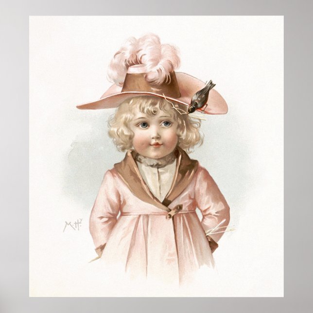 Maud Humphreys Herbstmädchen Poster (Vorne)