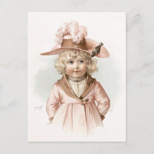 Maud Humphreys Herbstmädchen Postkarte