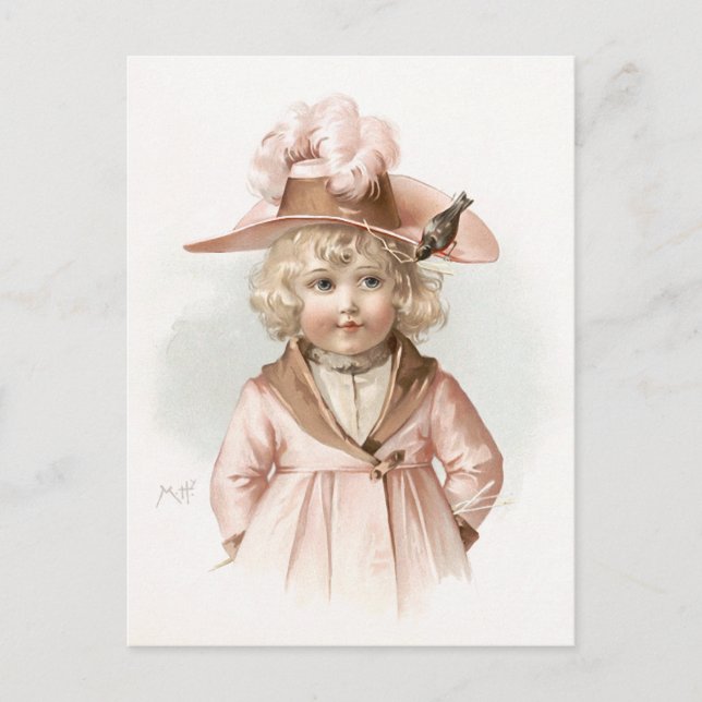 Maud Humphreys Herbstmädchen Postkarte