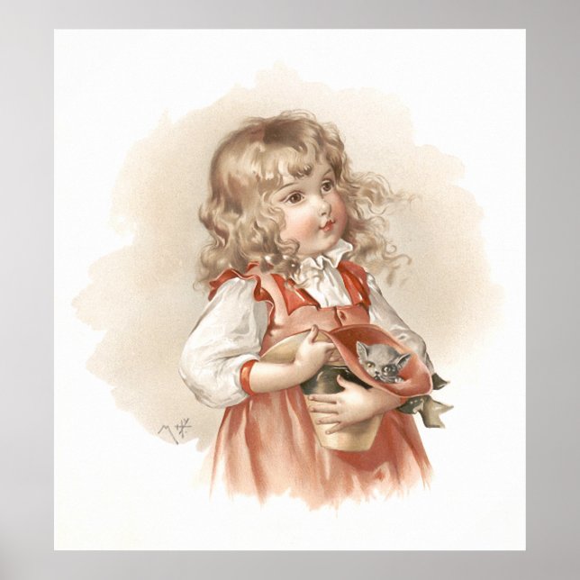 Maud Humphrey's Summer Girl Poster (Vorne)