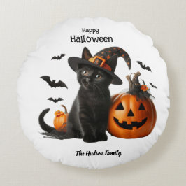 Maude Halloween Rundes Kissen