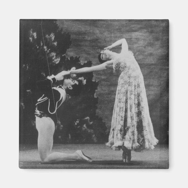 Maude Lloyd und Hugh Laing Magnet (Vorne)