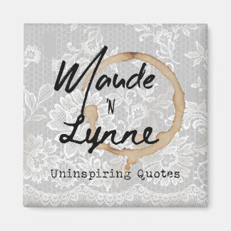 Maude N Lynne Logo-Magnet Magnet