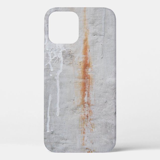 Mauer aus grauem Beton Case-Mate iPhone Hülle (Rückseite)