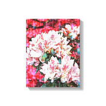 Mauer der Mixed Media Leinwand