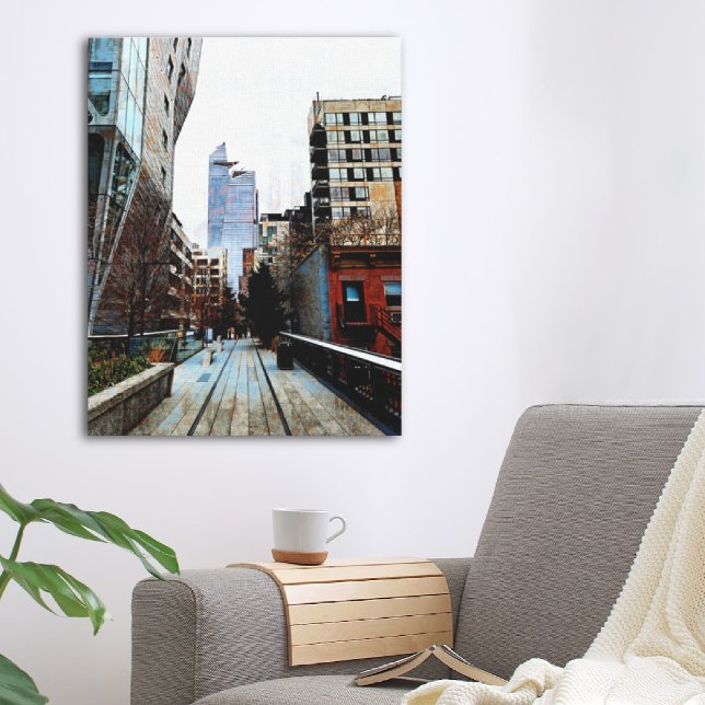 Mauer der Mixed Media Leinwand (Von Creator hochgeladen)