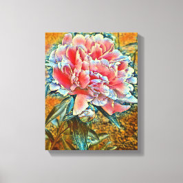 Mauer der Mixed Media Leinwand