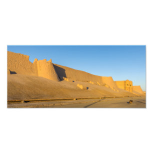 Mauer der Stadt Chiwa - Usbekistan Fotodruck