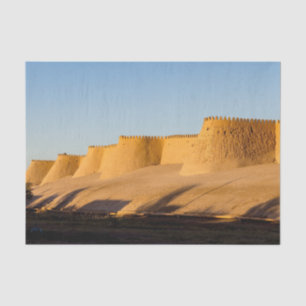 Mauer der Stadt Chiwa - Usbekistan Seidenpapier