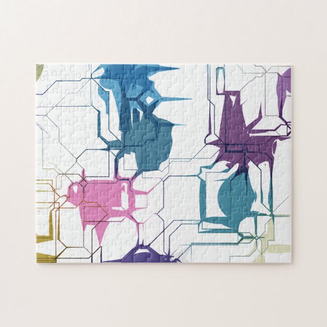 Mauer Puzzle (Horizontal)