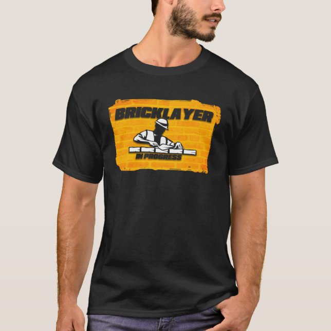 Mauerbauarbeiter T-Shirt (Vorderseite)