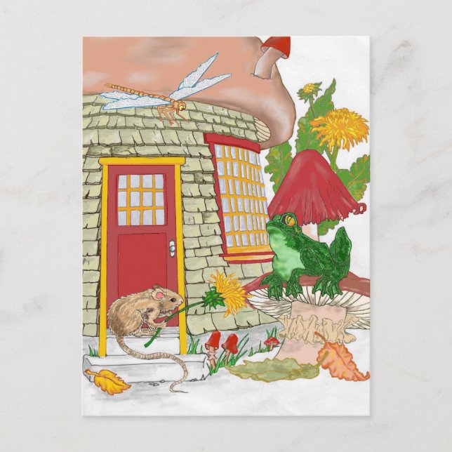 Mauerhaus Postkarte (Vorderseite)