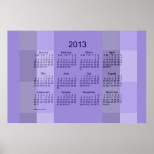Mauerkalender 2013 poster