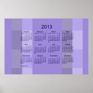 Mauerkalender 2013 poster