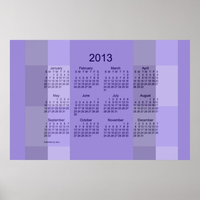 Mauerkalender 2013 poster (Vorne)
