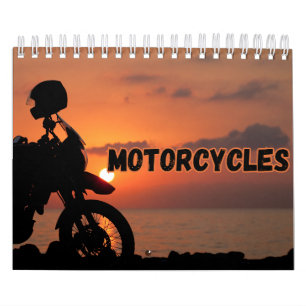 Mauerkalender für die Sammlung von Motorrädern Kalender