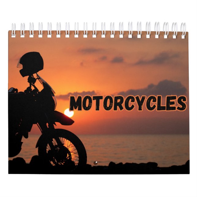 Mauerkalender für die Sammlung von Motorrädern Kalender (Titelbild)