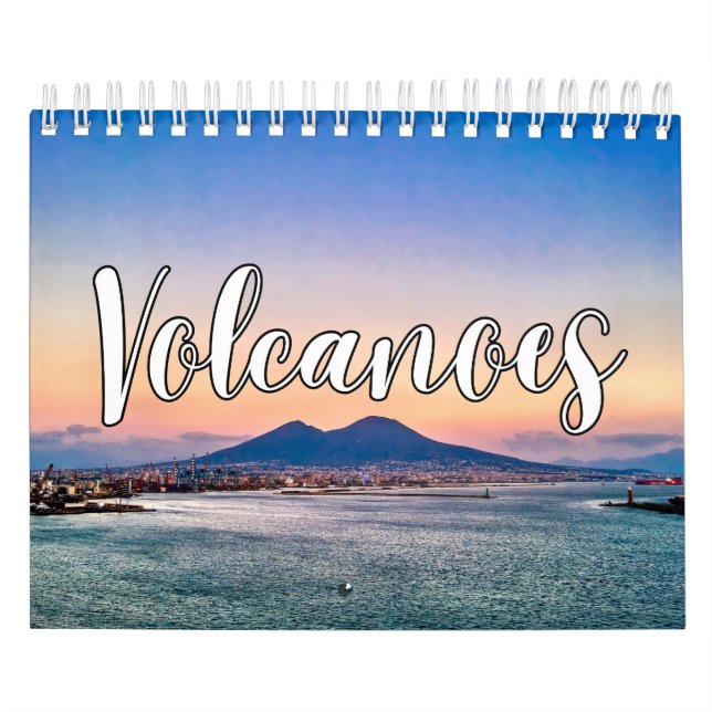 Mauerkalender für die Vulkansammlung Kalender (Titelbild)