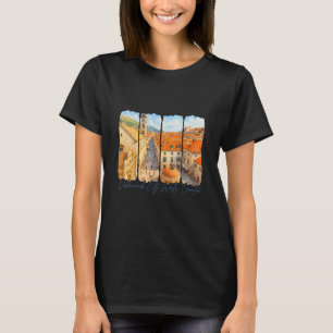 Mauern der Stadt Dubrovnik Kroatien Reise Pinselst T-Shirt