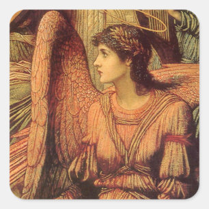 Mauern von Gottes Haus von Strudwick Quadratischer Aufkleber