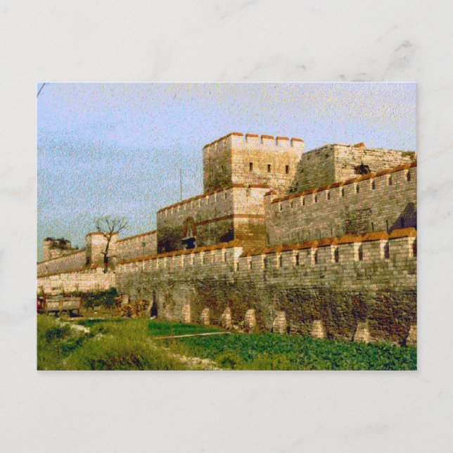 Mauern von Istanbul Postkarte (Vorderseite)