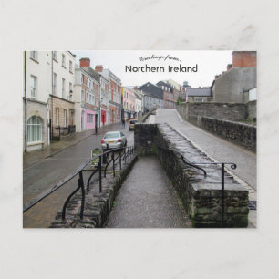 Mauern von Londonderry Nordirland Postkarte