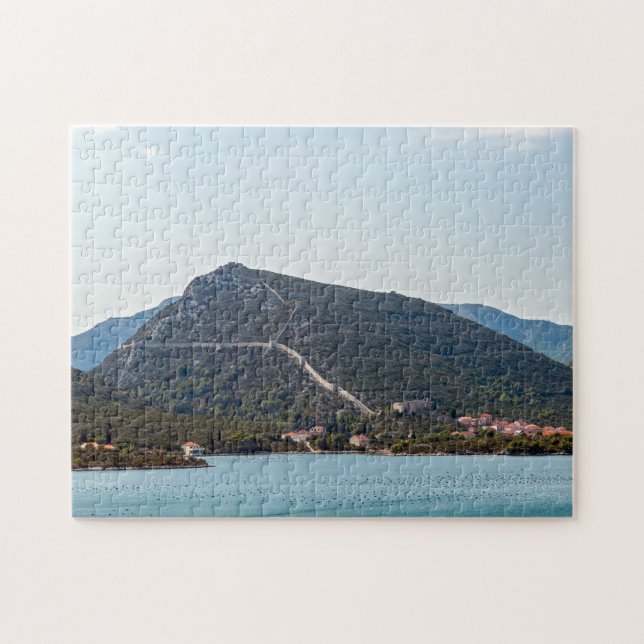 Mauern von Ston - Dalmatien, Kroatien Puzzle (Horizontal)