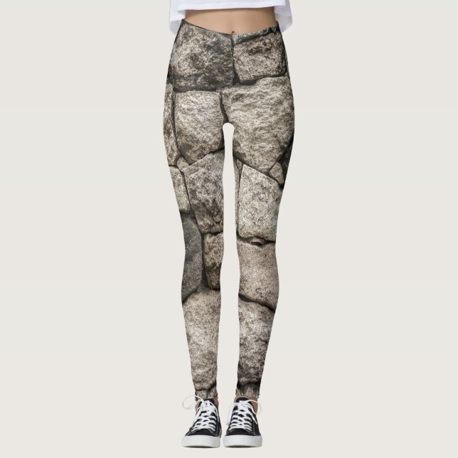Mauerstein Leggings (Vorderseite)