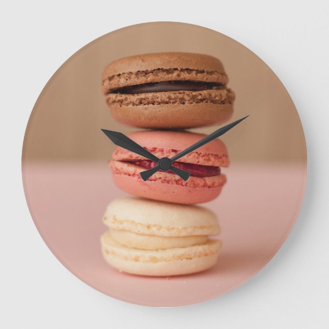 Maueruhren von Macaroons Große Wanduhr (Vorderseite)