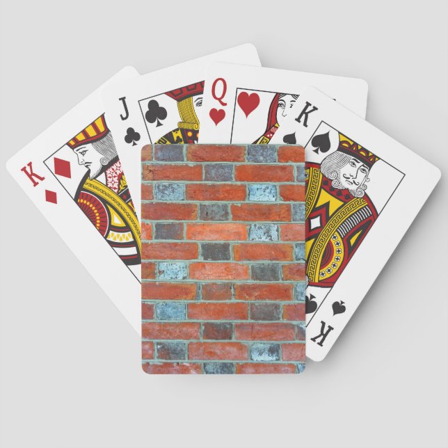 Mauerwerk Spielkarten (Rückseite)
