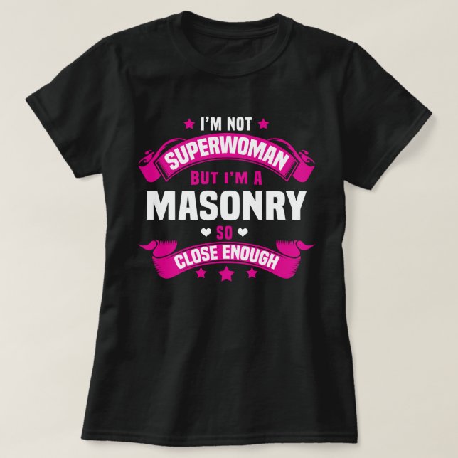 Mauerwerk T-Shirt (Design vorne)