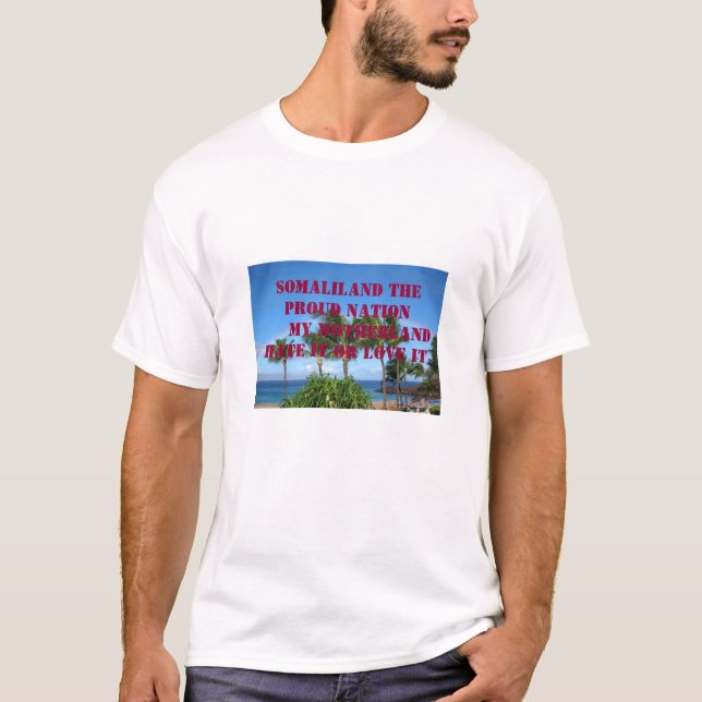 Maui64, SOMALILAND die STOLZE NATION      MEIN T-Shirt (Vorderseite)